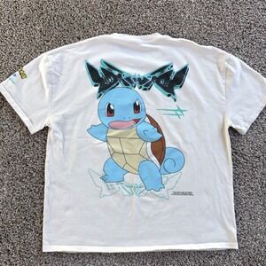 Pokémon x Loiter Squirtle Oversized T-Shirt Mens XL Official Graphic Print Tee
